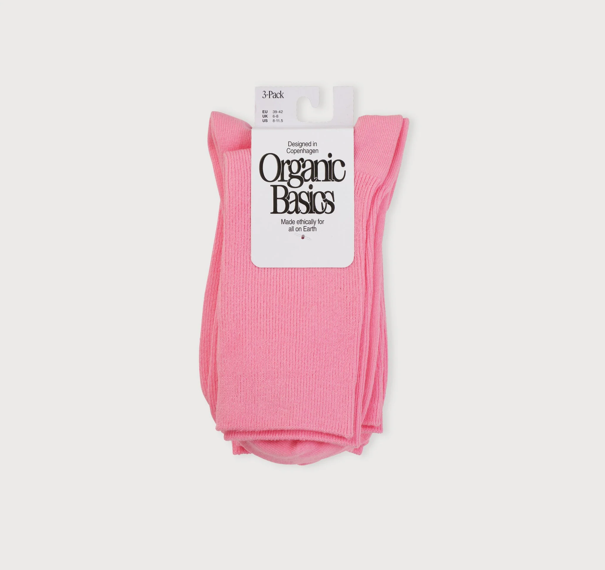 Core Crew Rib Socks 3-Pack - Image 2