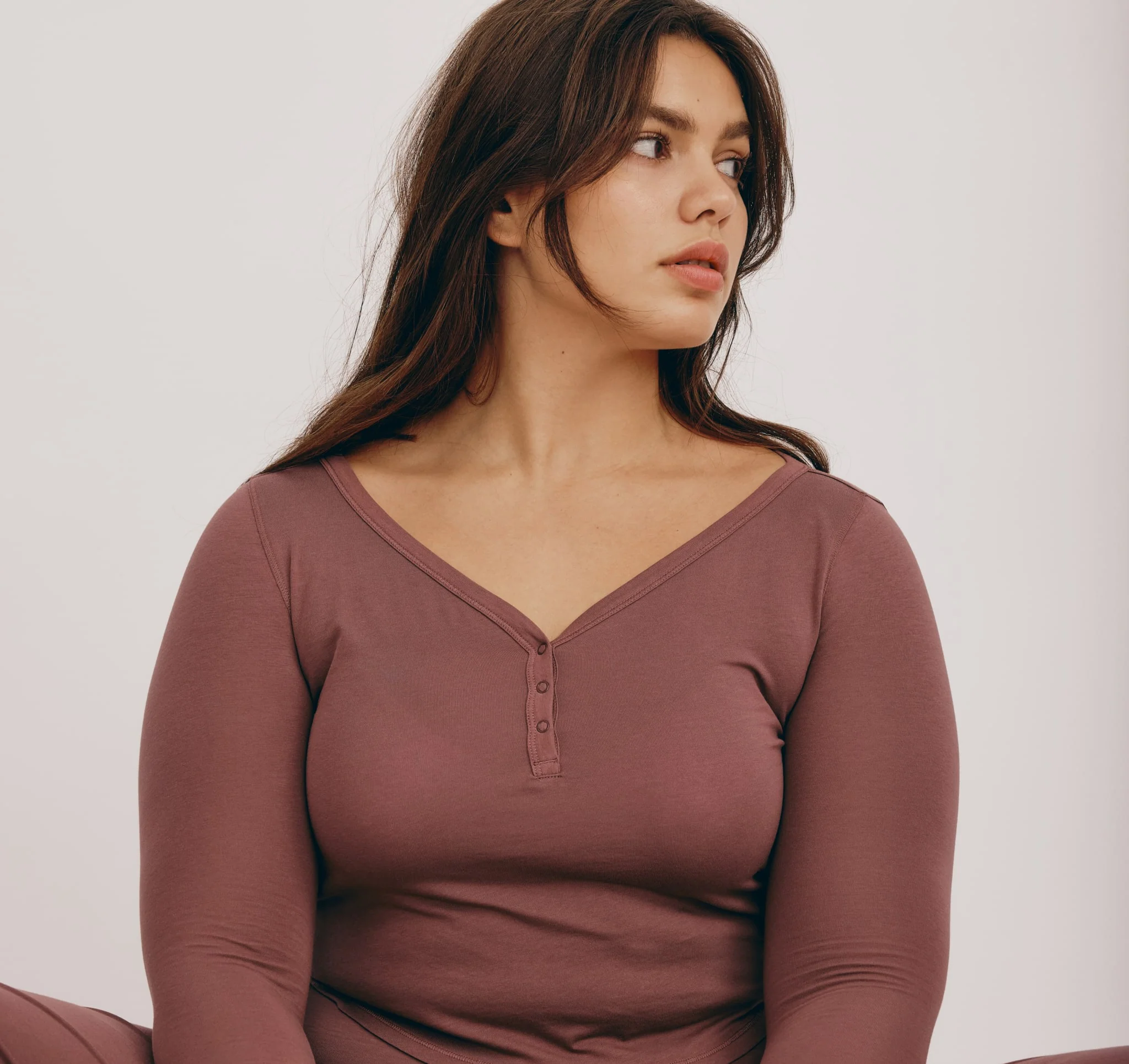 Core Sport Henley Long-Sleeve Tee - Image 4