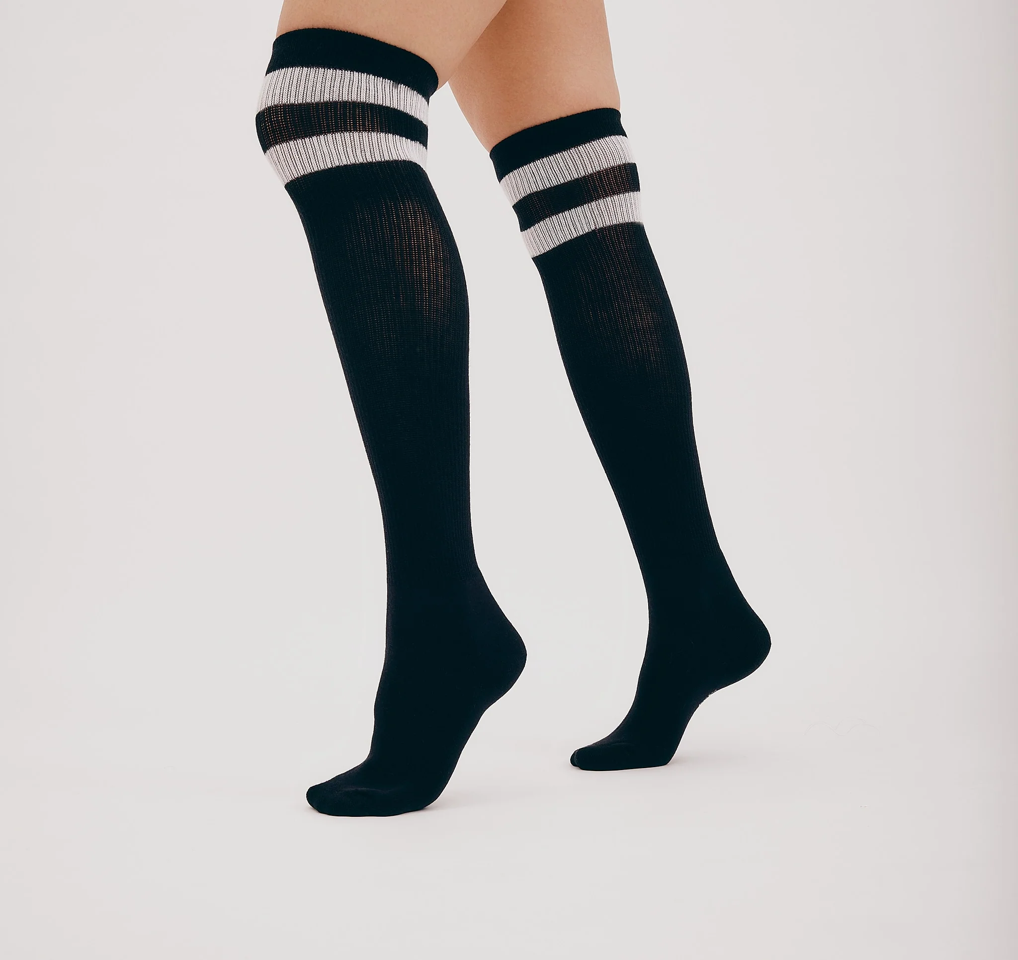 Core Stripe Knee High Socks - Image 3