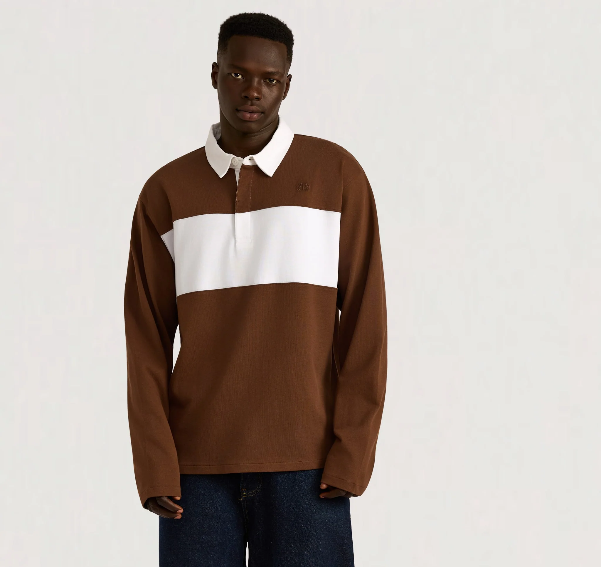 Casual Sport Long Sleeve Polo - Image 4