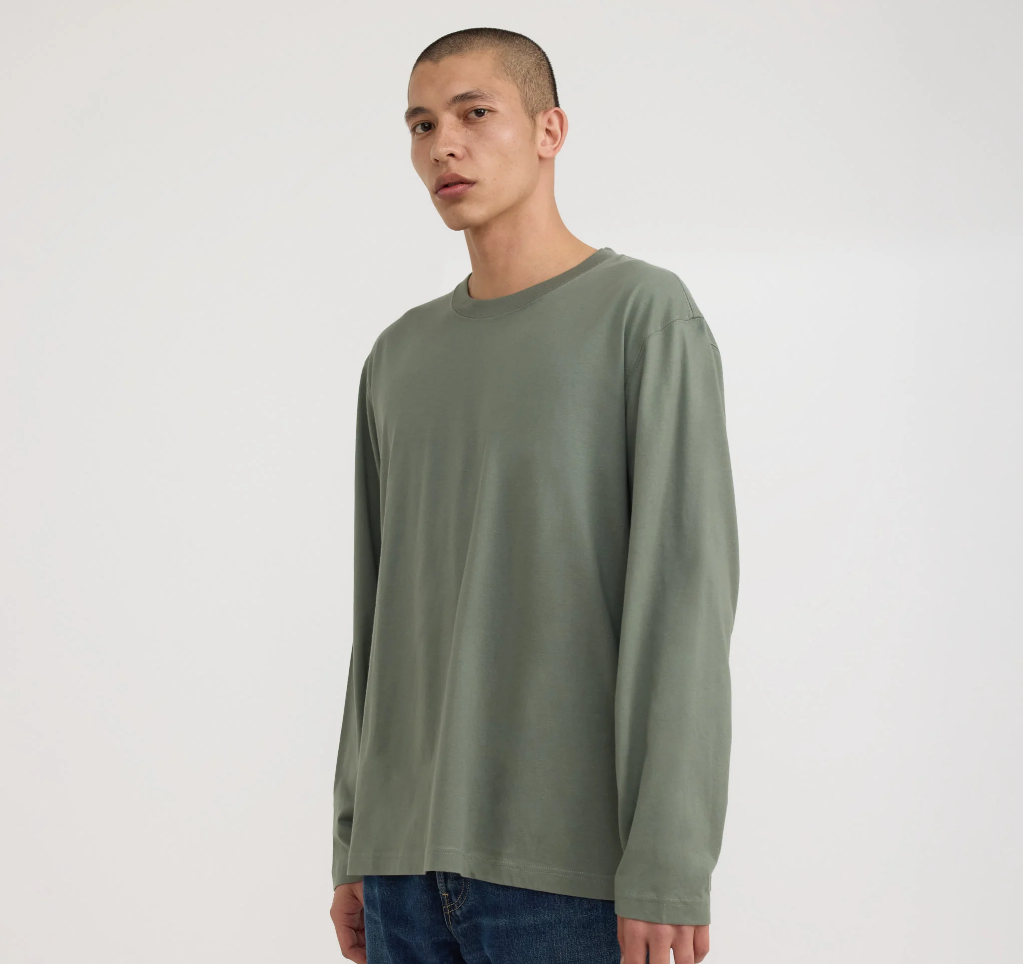 True Boxy Fit Long Sleeve Tee - Image 2