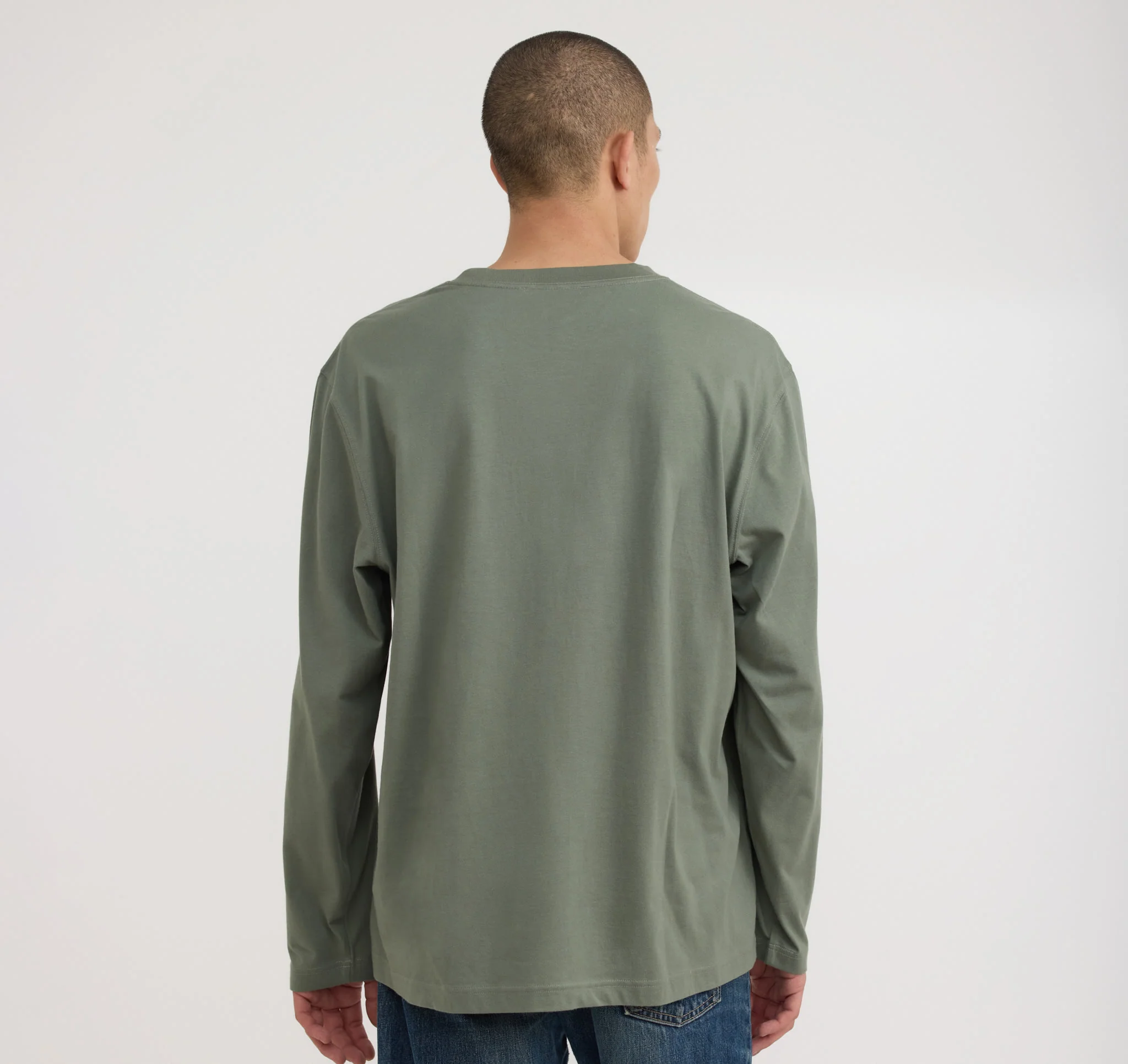 True Boxy Fit Long Sleeve Tee - Image 3