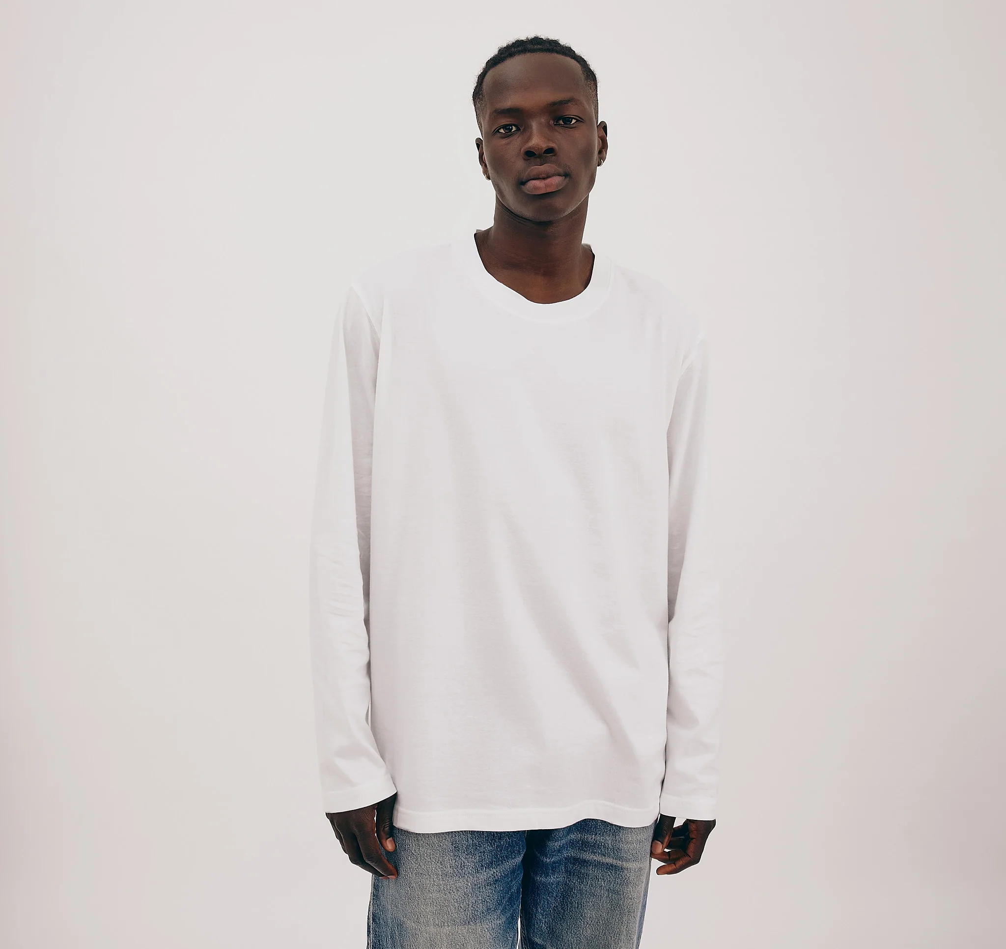 True Boxy Fit Long Sleeve Tee - Image 6