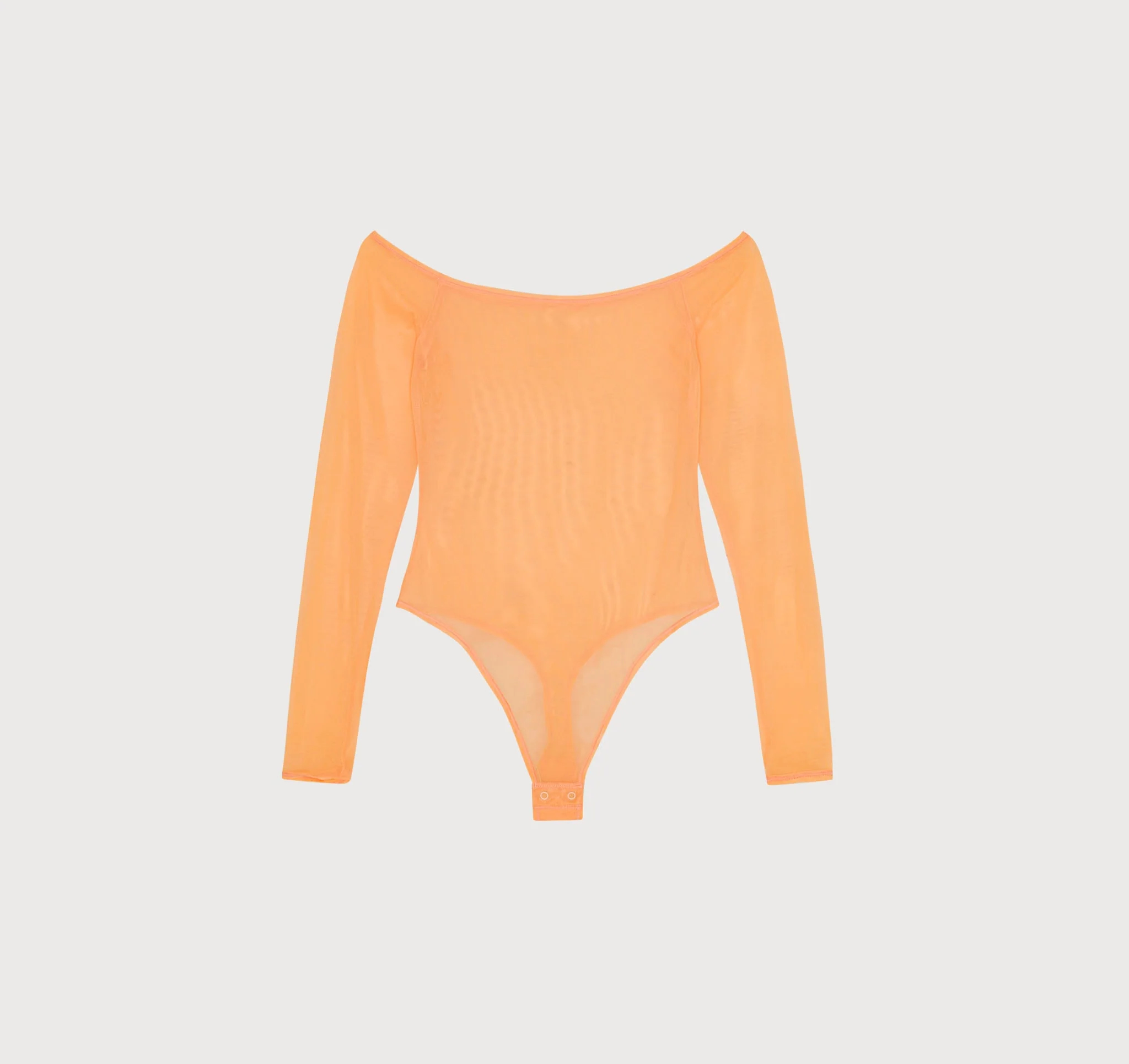 Mesh Off-Shoulder Bodysuit - Image 4