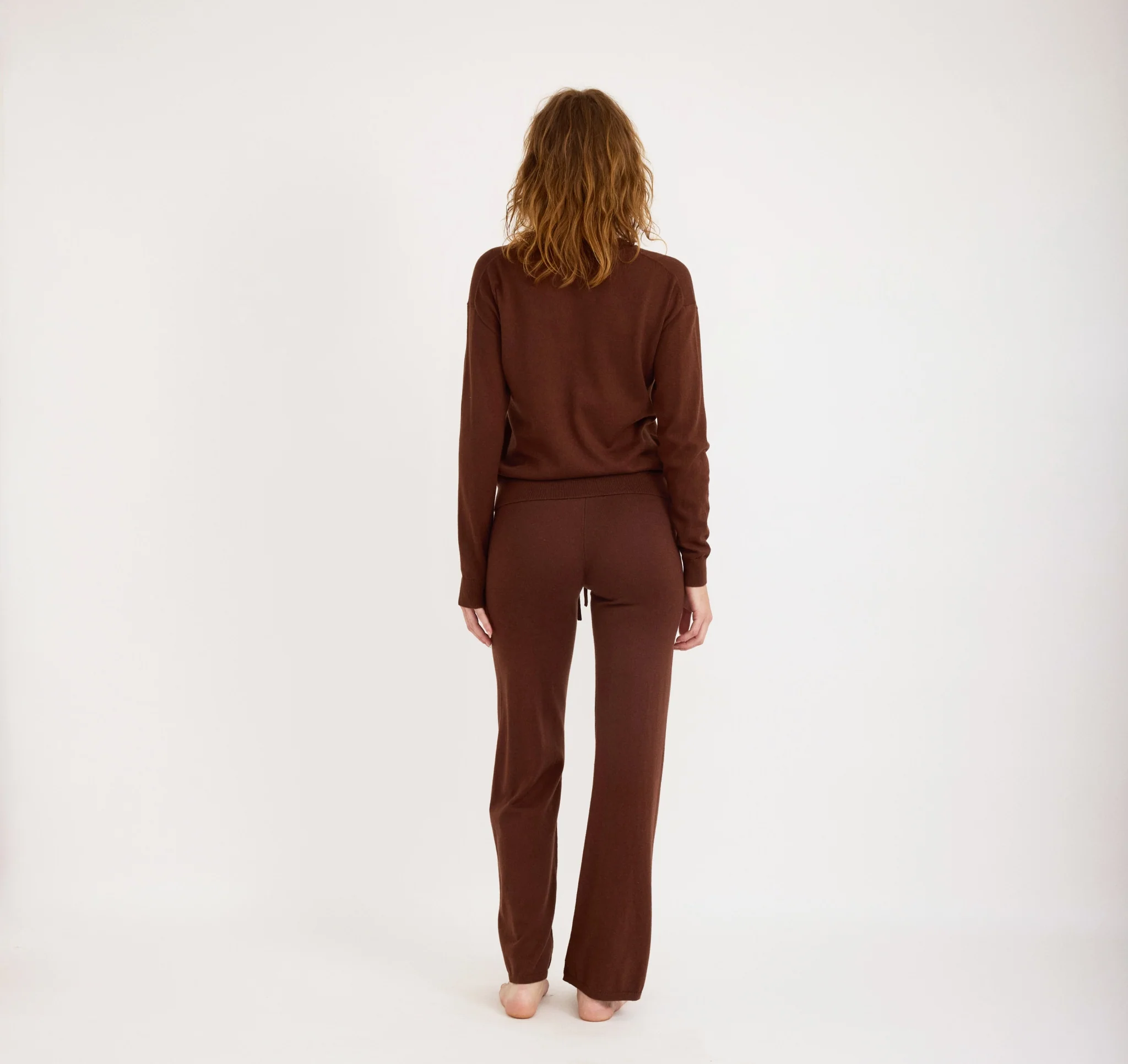 Soft Knit Boxy Crewneck Sweater - Image 3