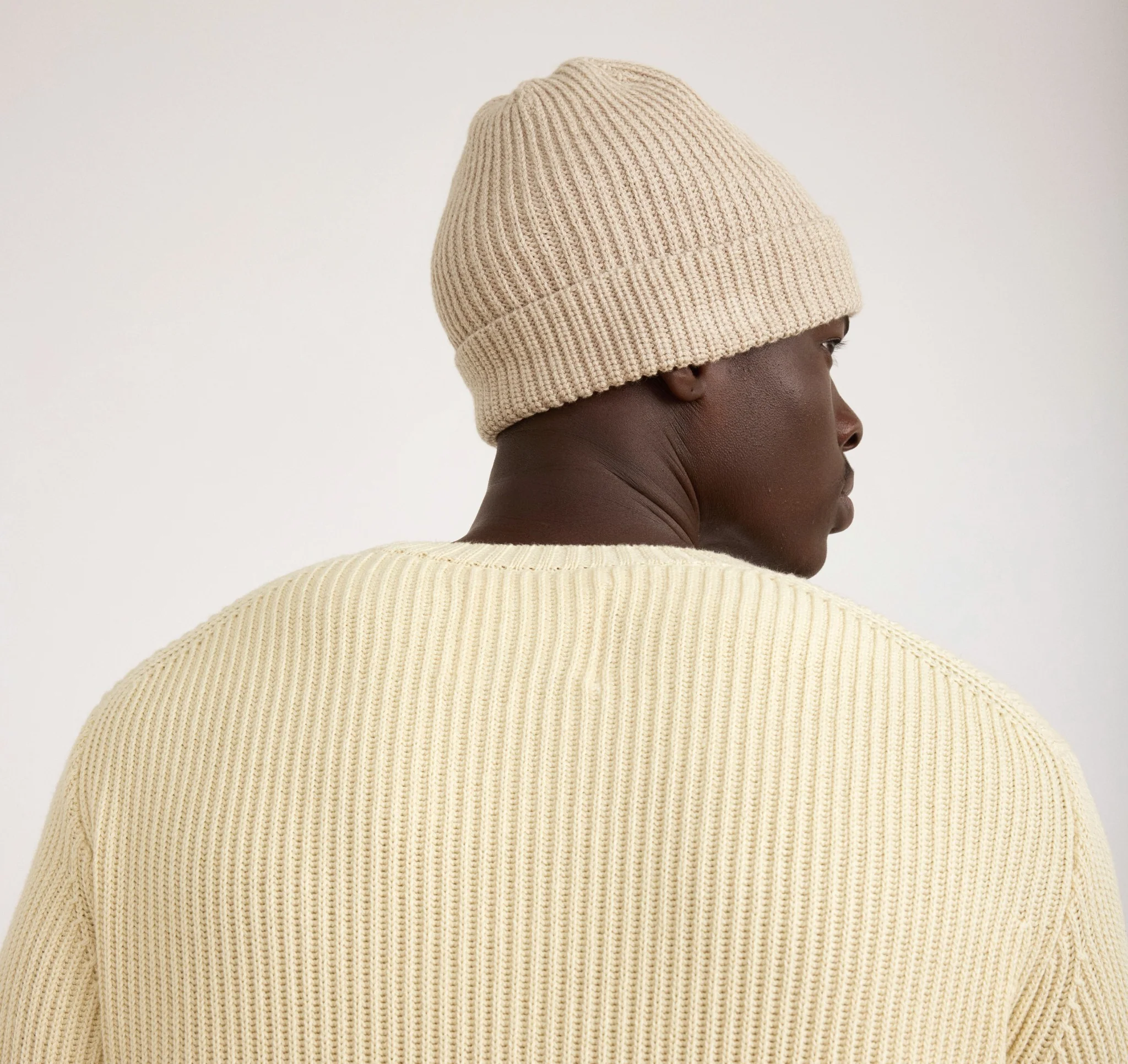 Soft Knit Fluffy Beanie - Image 2