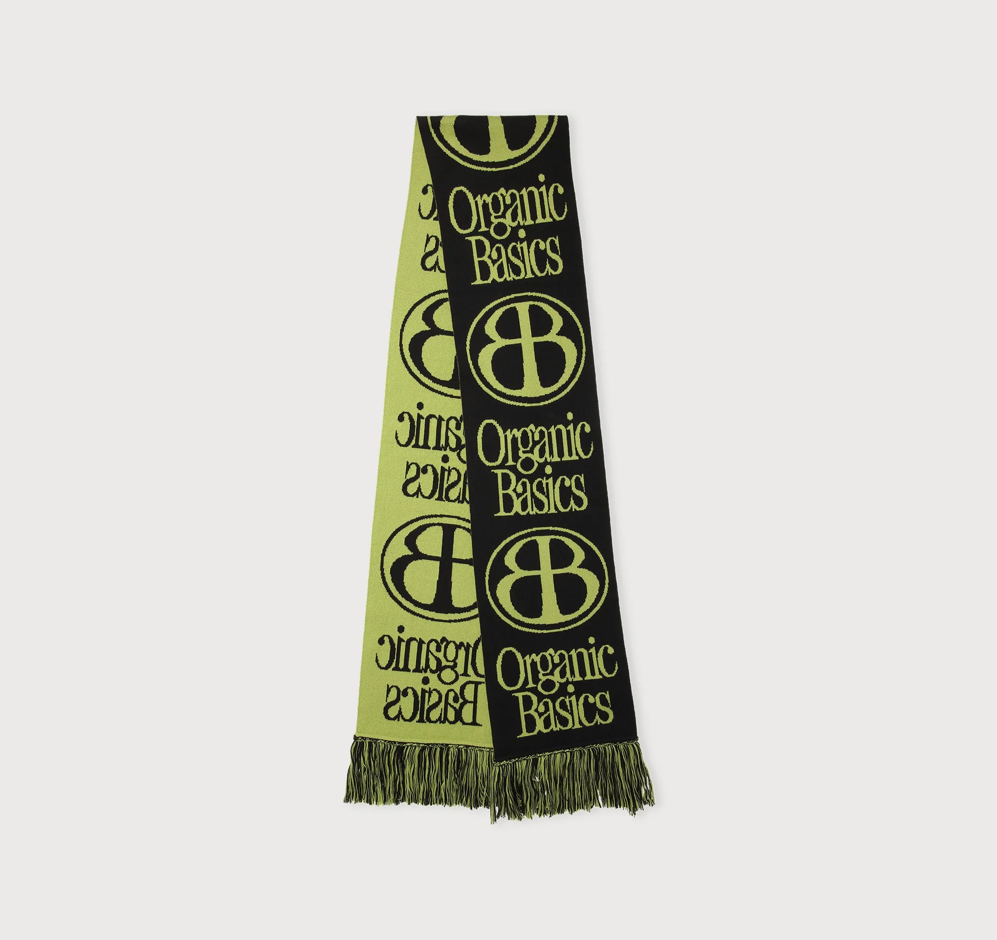 Soft Knit Jacquard Scarf - Image 2