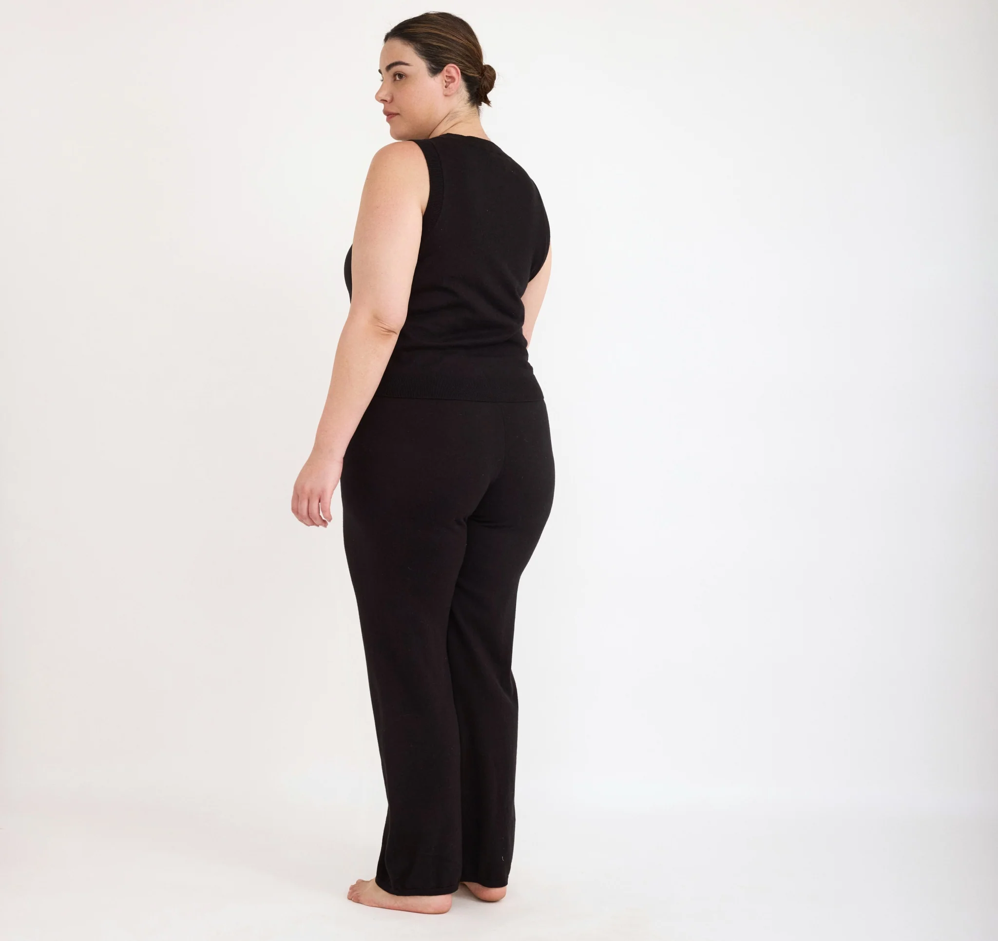 Soft Knit Straight Leg Pants - Image 5