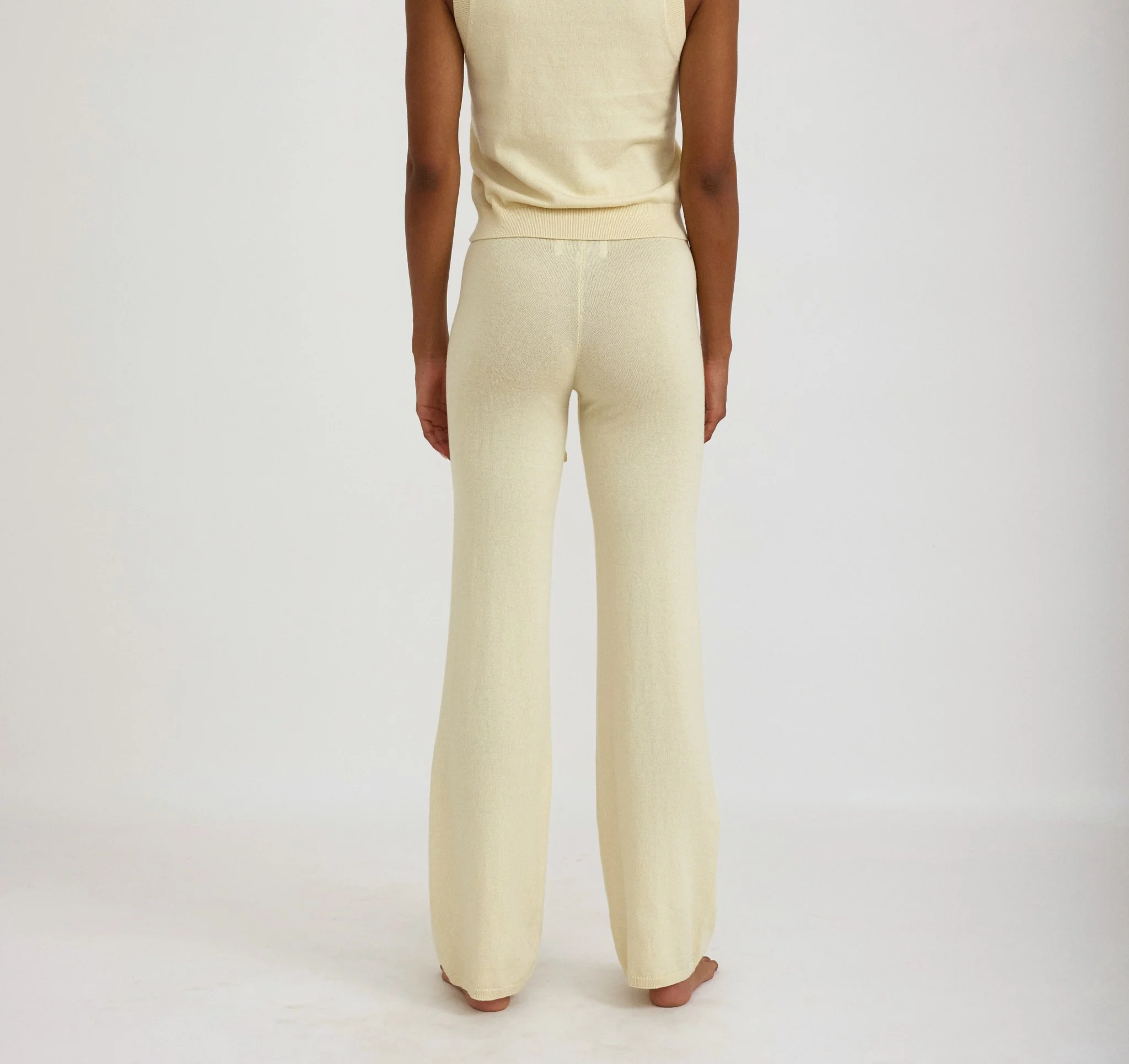 Soft Knit Straight Leg Pants - Image 3