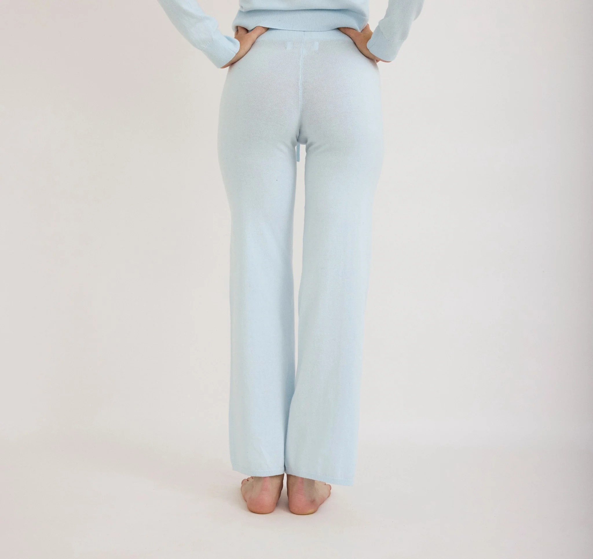 Soft Knit Straight Leg Pants - Image 4
