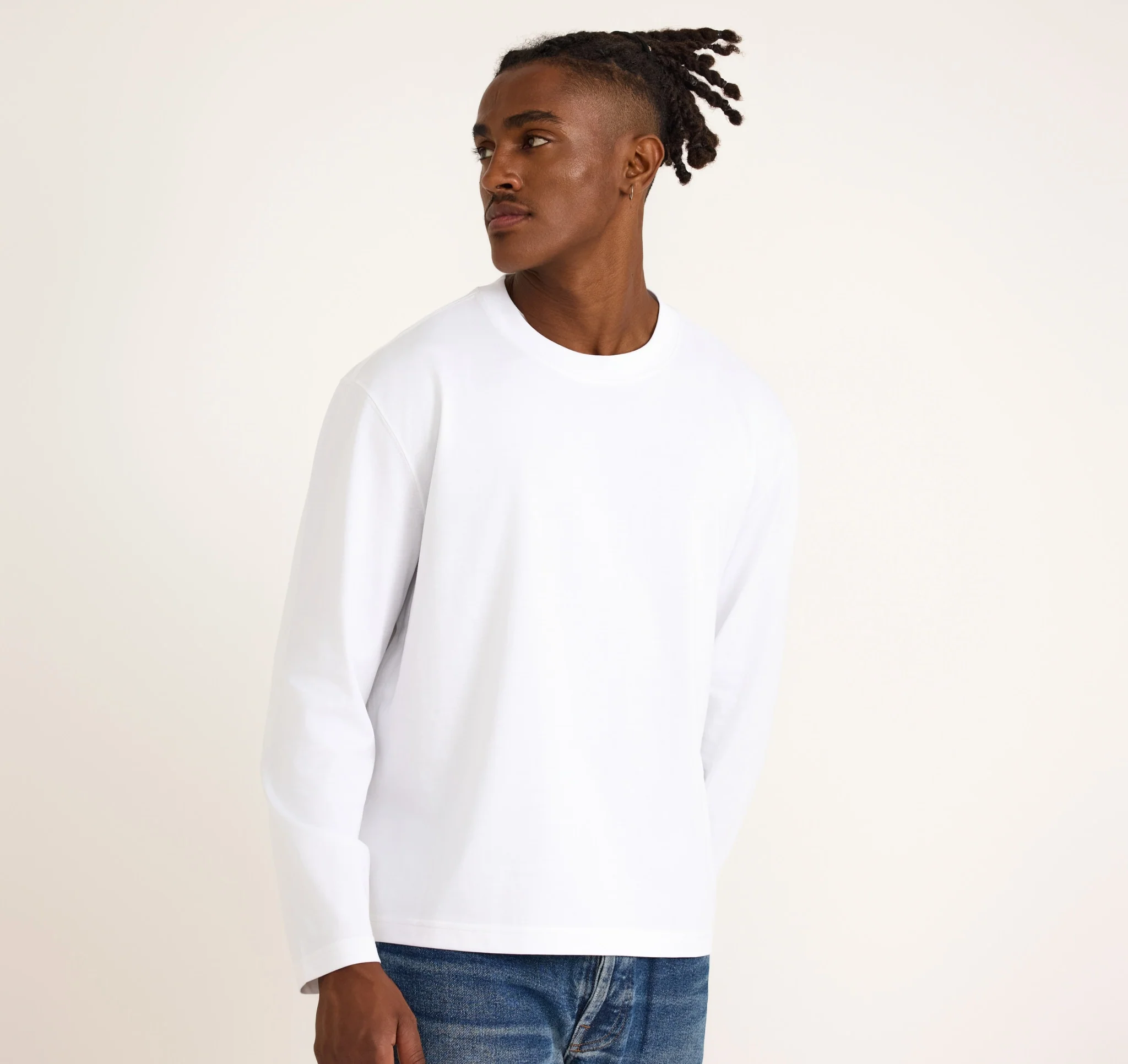 True Heavy Boxy Fit Long Sleeve Tee - Image 4
