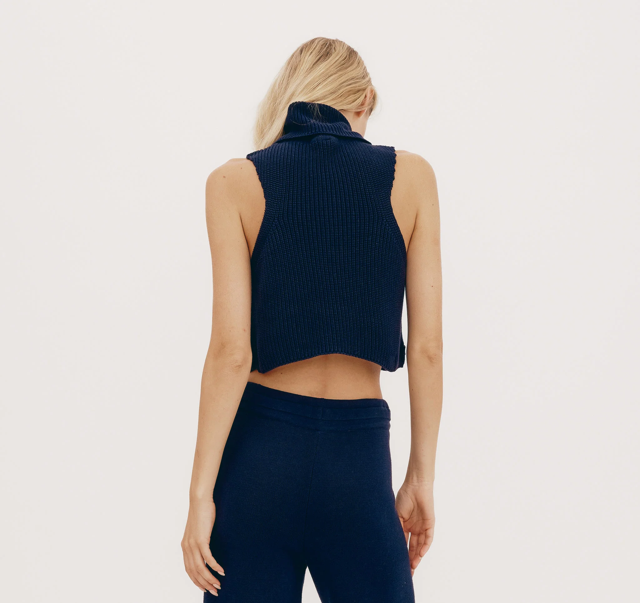 True Knit Sleeveless Turtleneck - Image 3