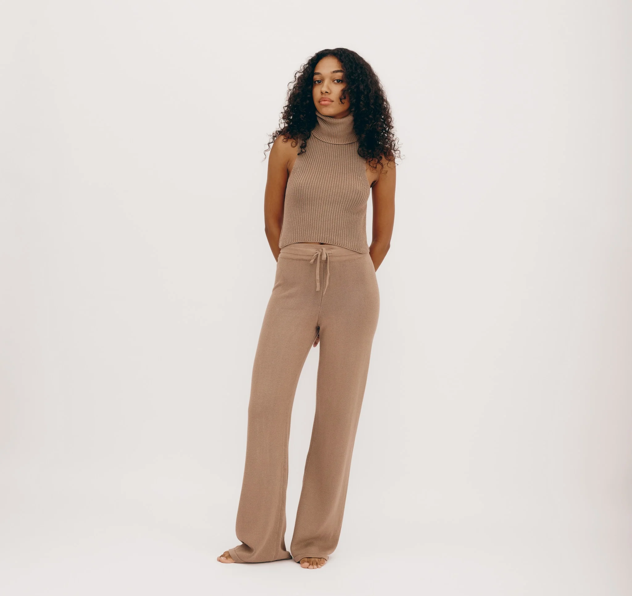 True Knit Wide Leg Pants - Image 2