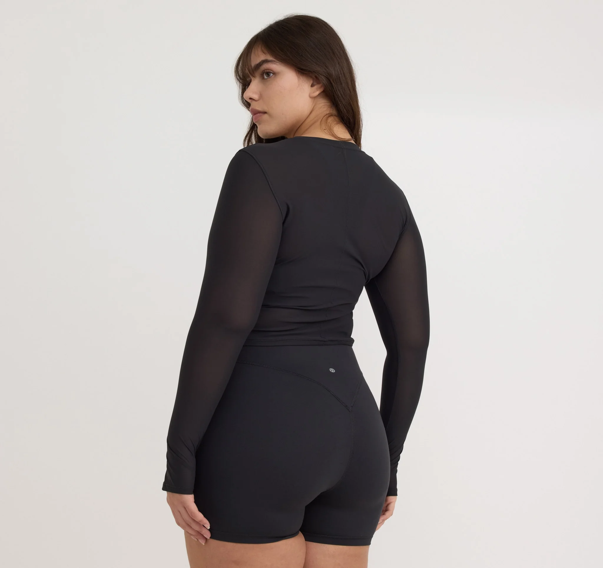 Active Mesh Long Sleeve Tee - Image 2