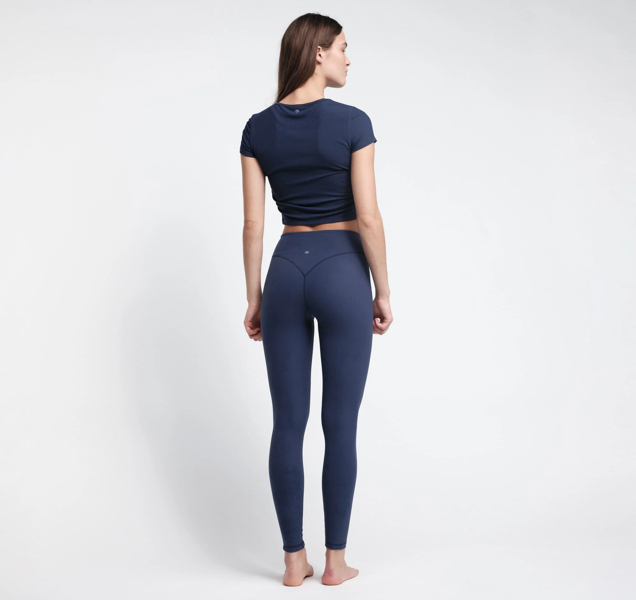 Active Rib Ruched Tee - Image 4