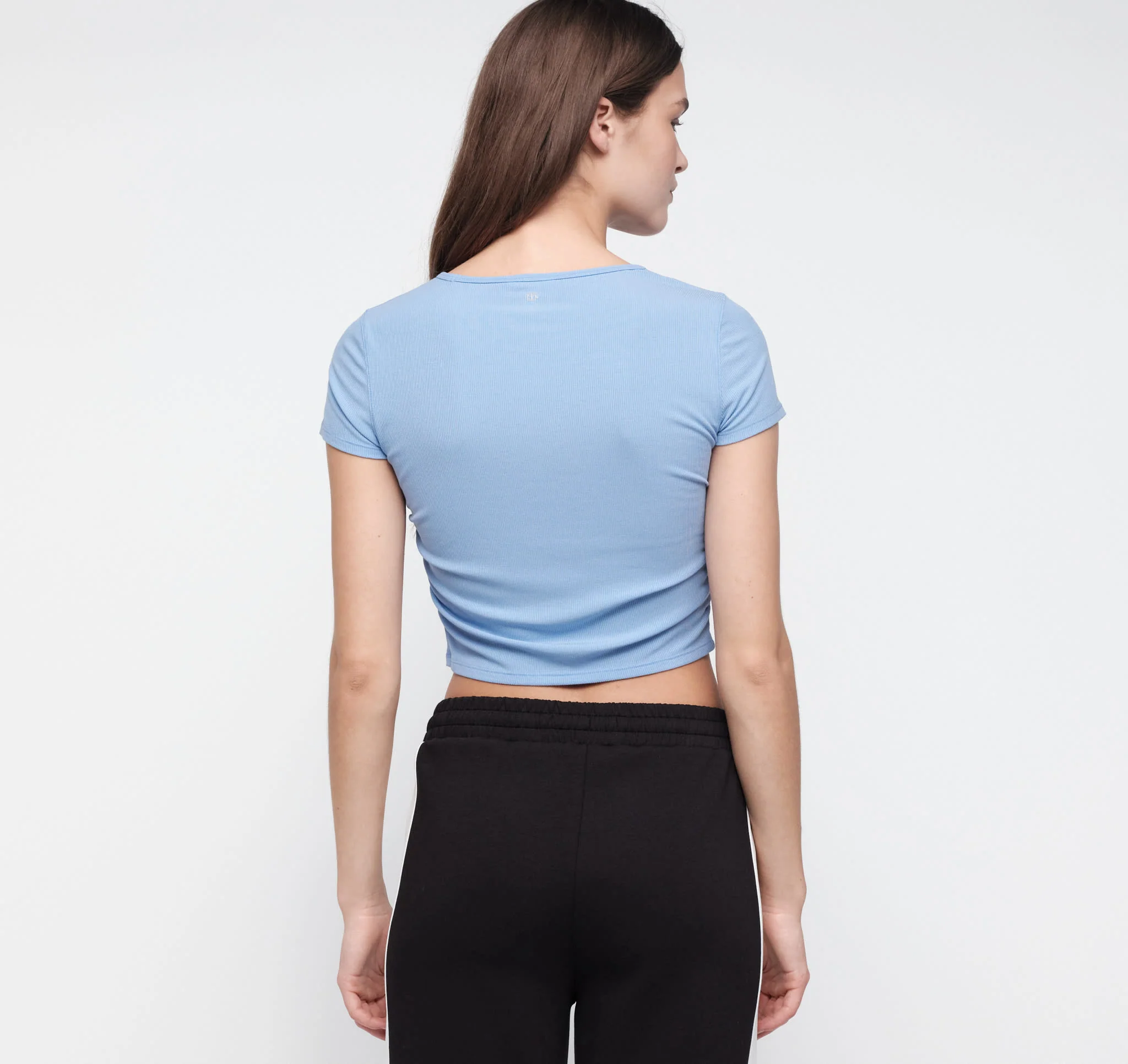Active Rib Ruched Tee - Image 4