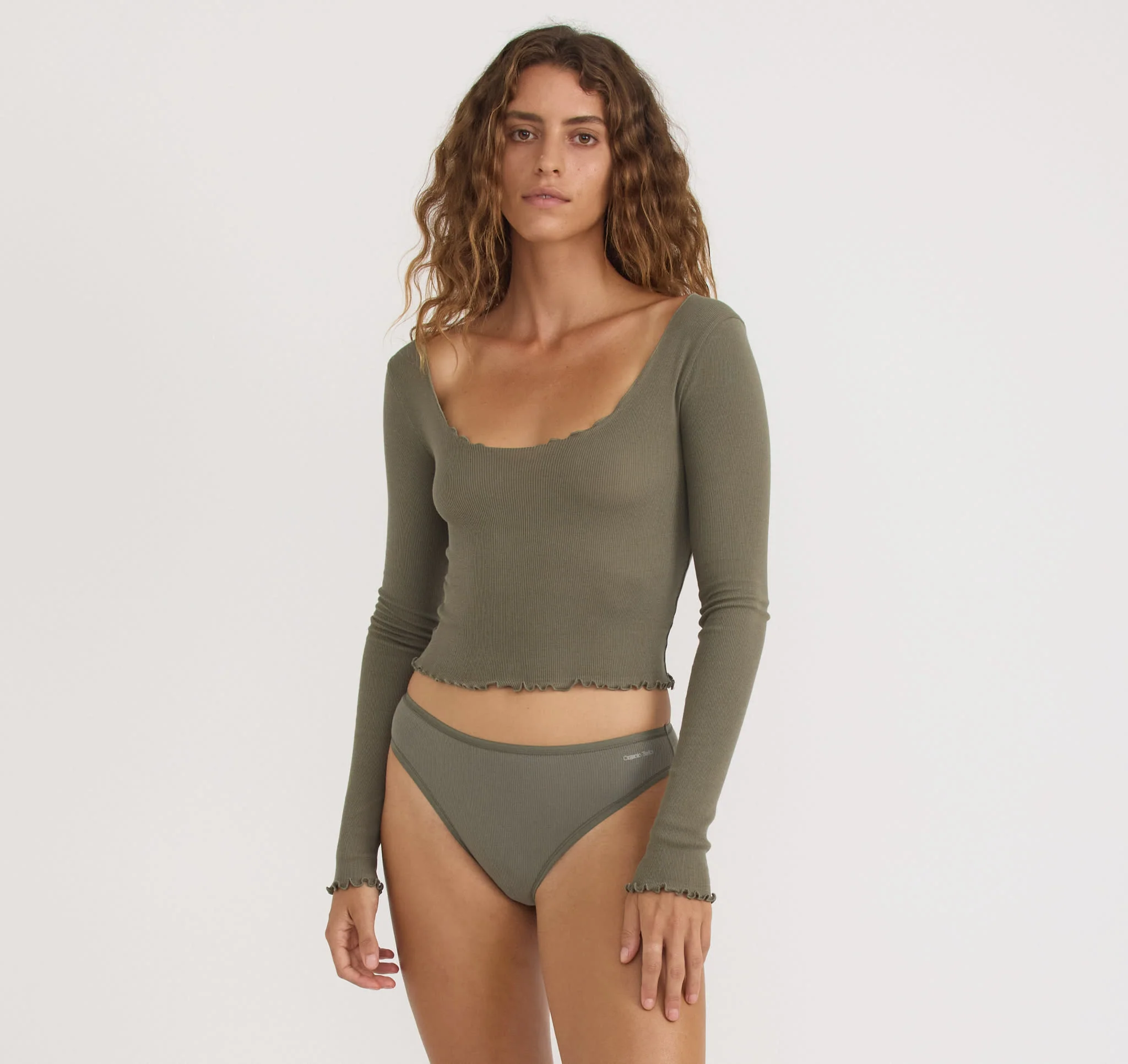 Core Rib High-Leg Briefs - Image 2