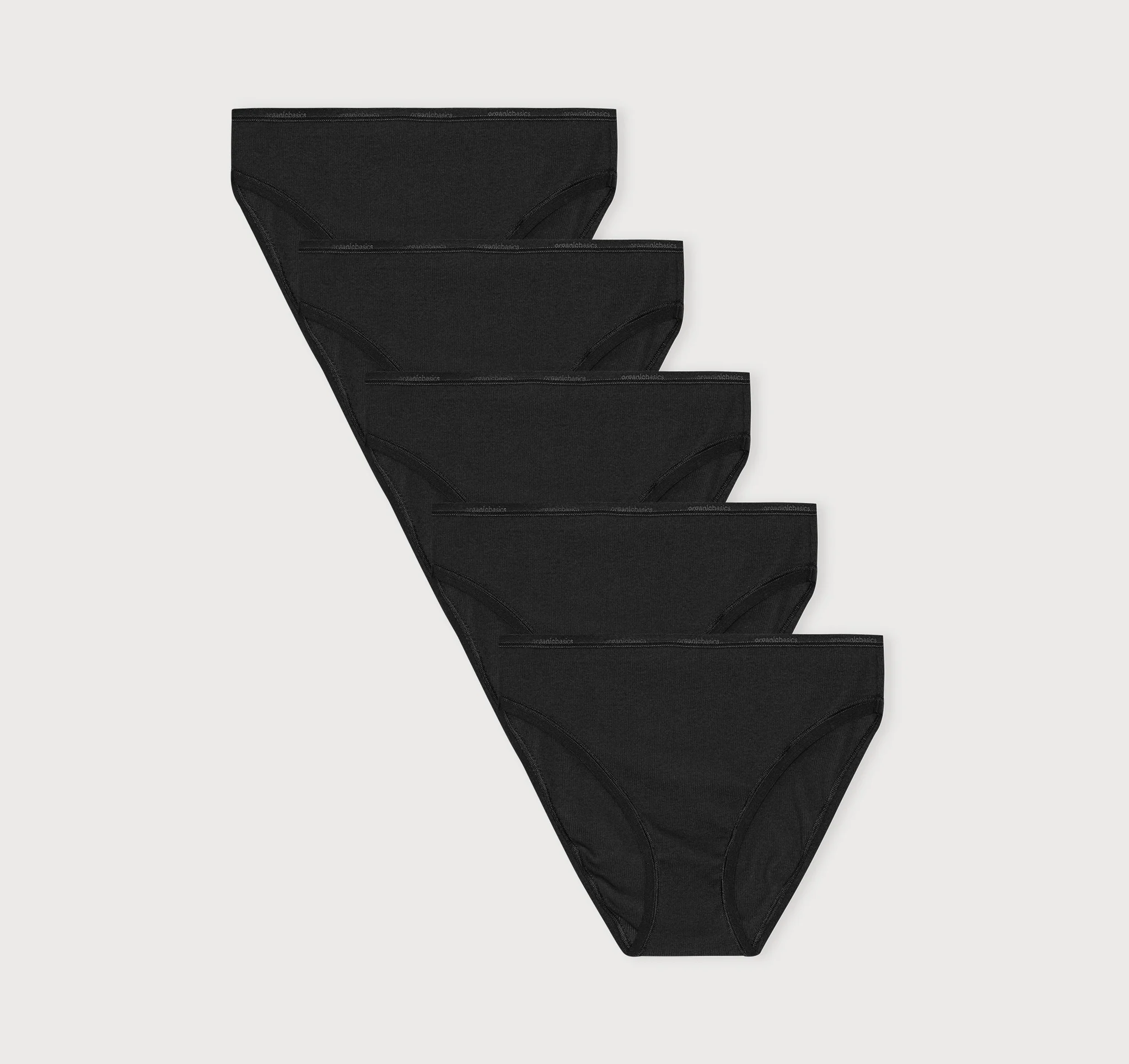 Core Rib High-Leg Briefs 5-Pack