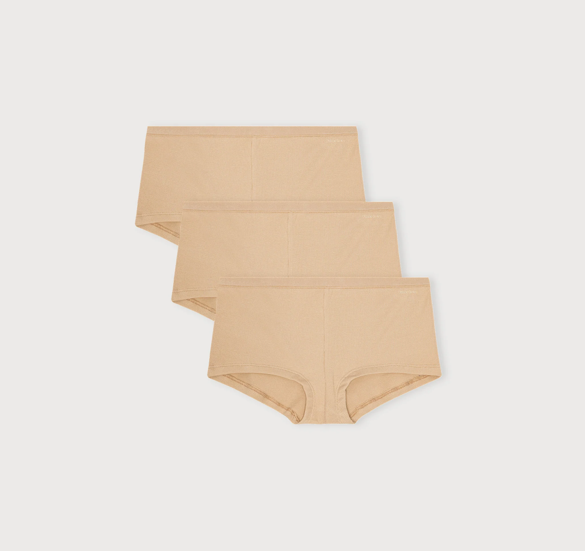 Core Rib Shorty 3-Pack