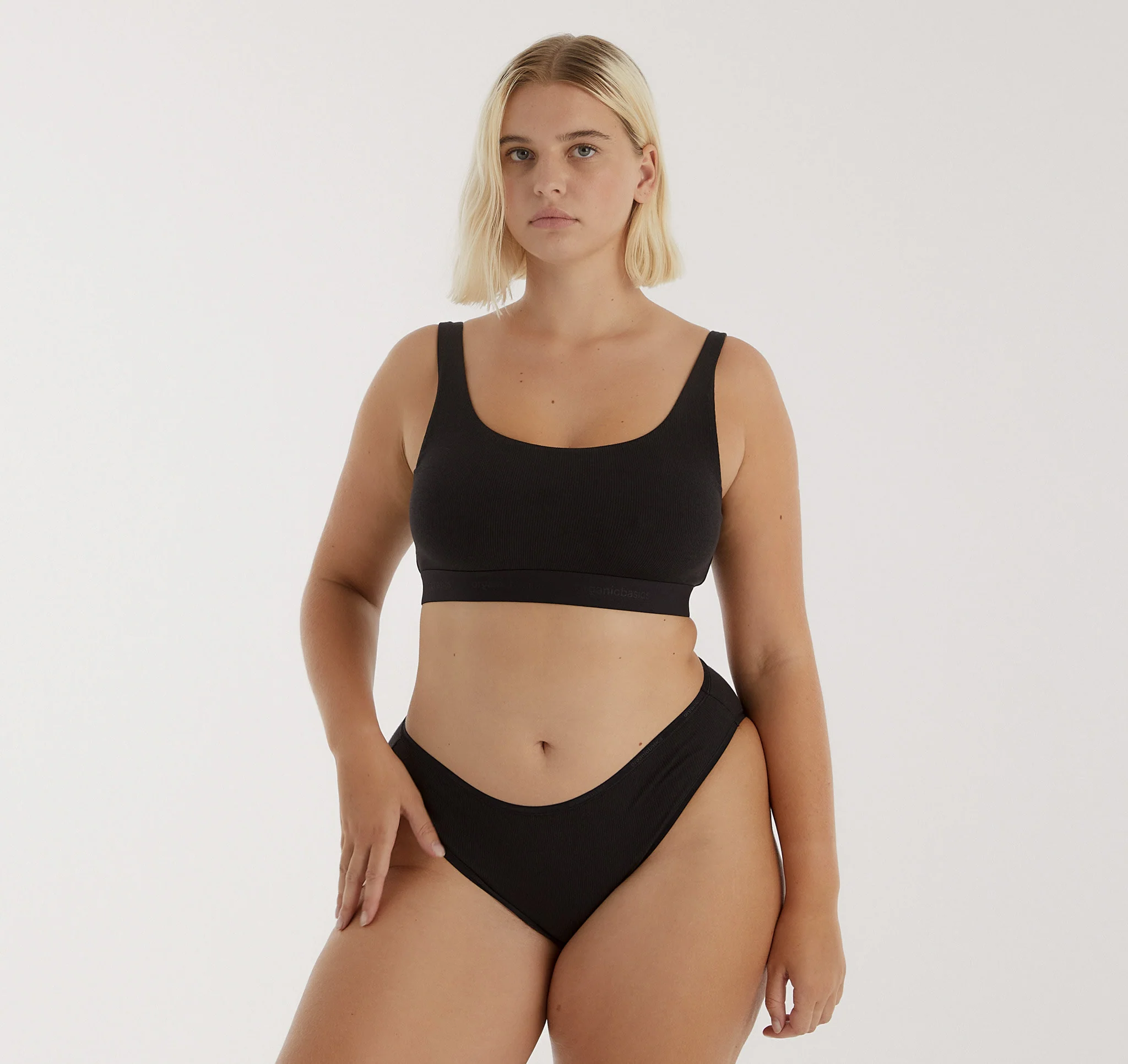 Core Rib Tank Bralette - Image 2