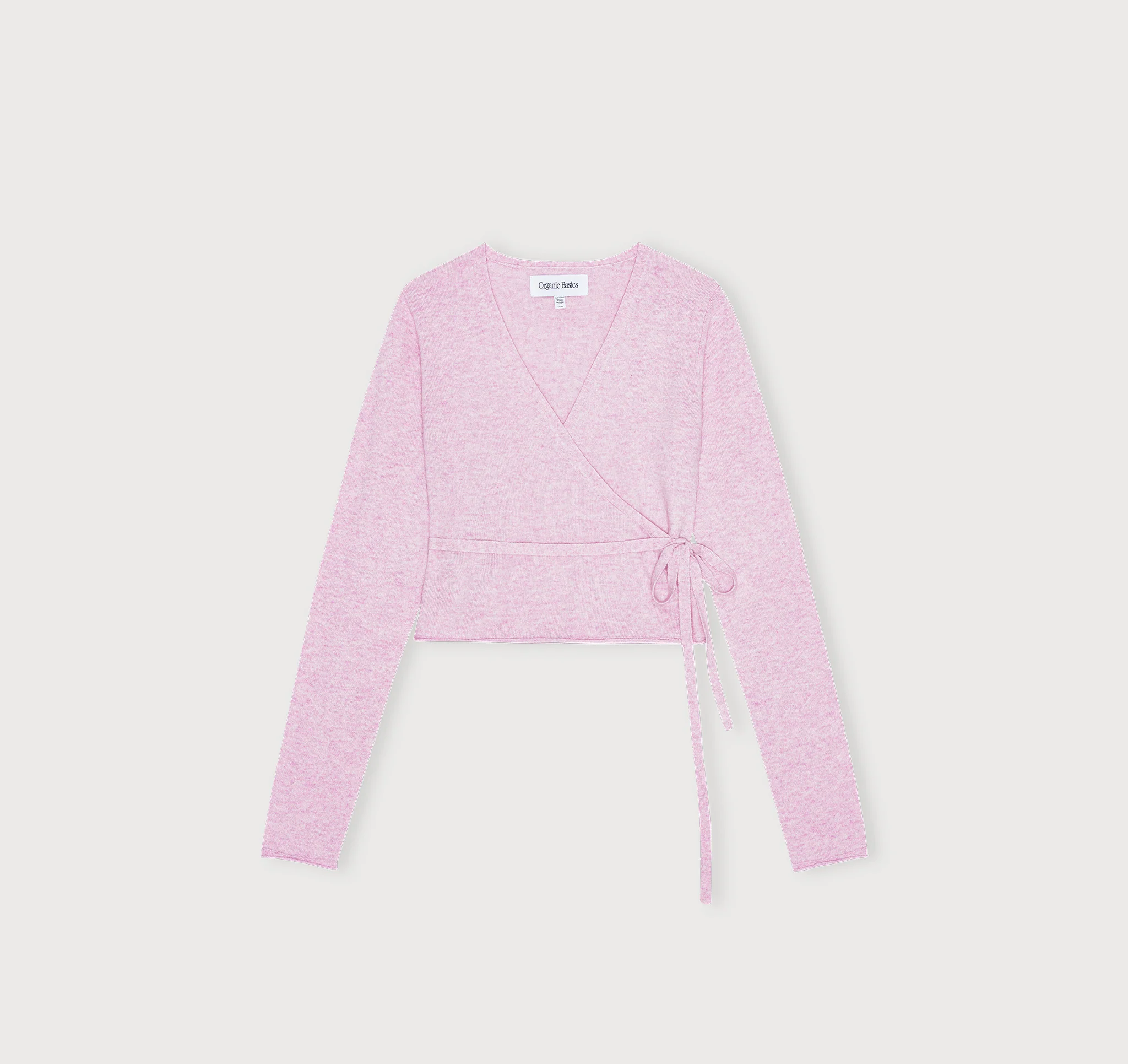 Fine Knit Wrap Cardigan - Image 3