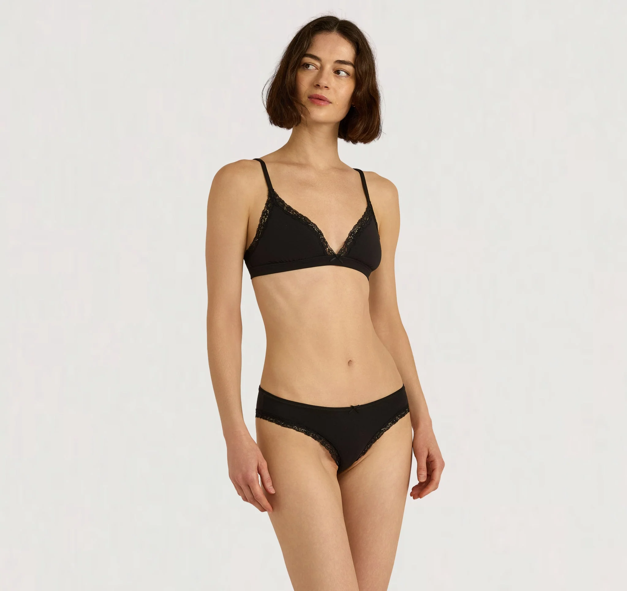 Flex Lace Triangle Bralette - Image 2